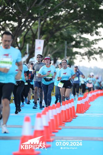 Race photo from KBP City Run 2024
