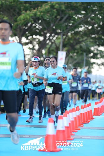 Race photo from KBP City Run 2024