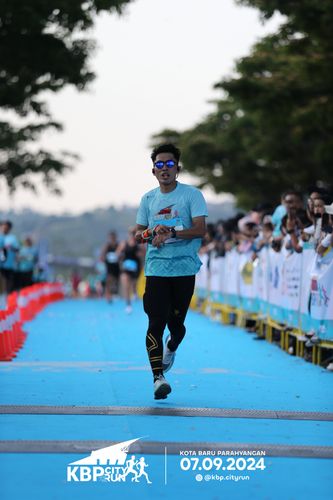Race photo from KBP City Run 2024