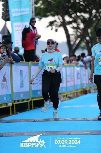 Race photo from KBP City Run 2024