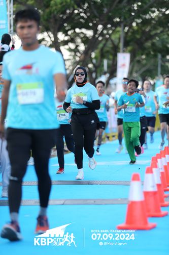 Race photo from KBP City Run 2024