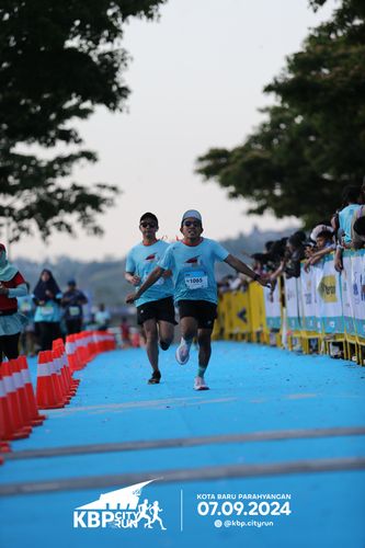 Race photo from KBP City Run 2024