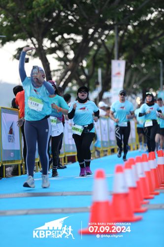 Race photo from KBP City Run 2024