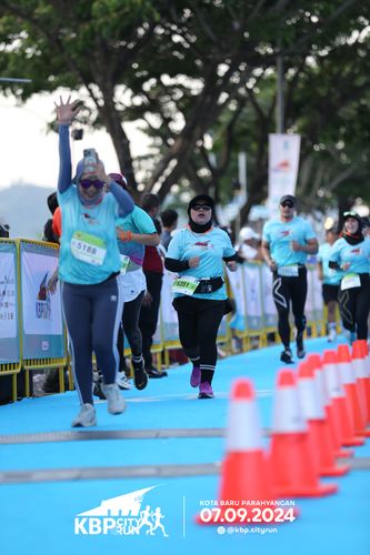 Race photo from KBP City Run 2024