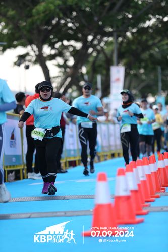 Race photo from KBP City Run 2024