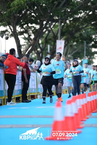 Race photo from KBP City Run 2024
