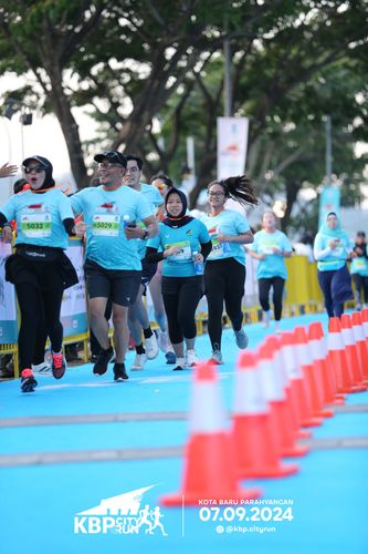 Race photo from KBP City Run 2024
