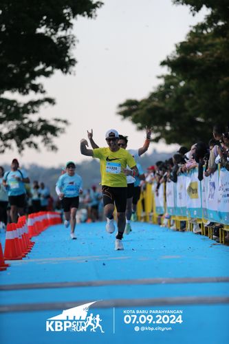 Race photo from KBP City Run 2024