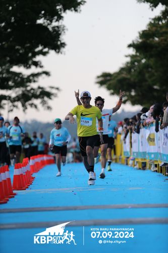 Race photo from KBP City Run 2024