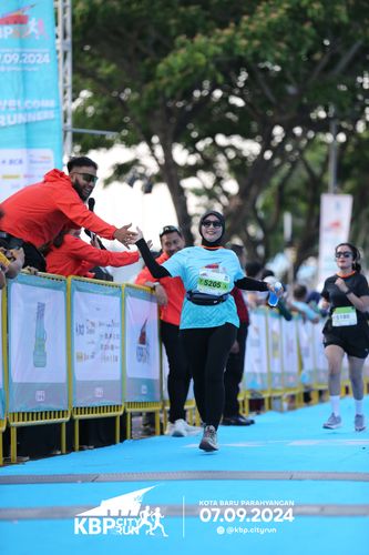 Race photo from KBP City Run 2024
