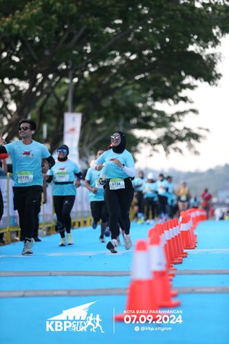 Race photo from KBP City Run 2024