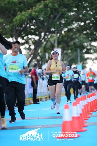 Race photo from KBP City Run 2024