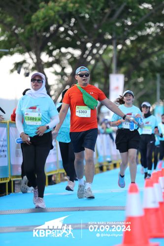 Race photo from KBP City Run 2024