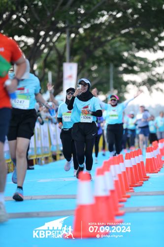 Race photo from KBP City Run 2024
