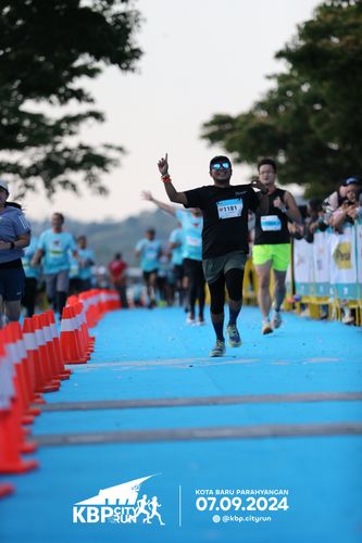 Race photo from KBP City Run 2024