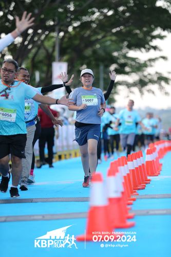 Race photo from KBP City Run 2024