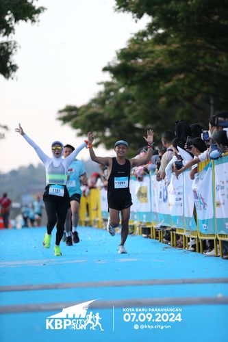 Race photo from KBP City Run 2024