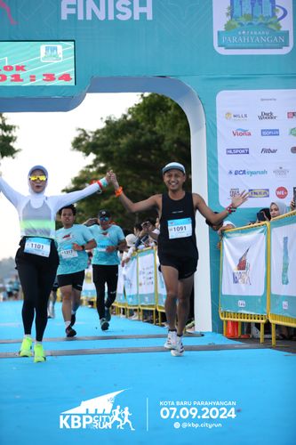 Race photo from KBP City Run 2024