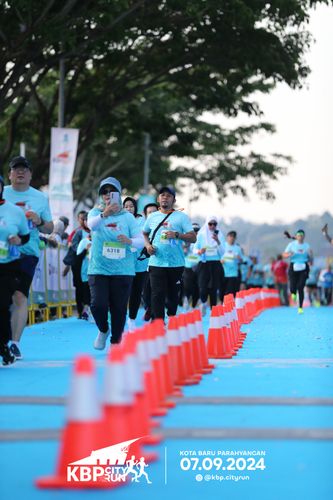 Race photo from KBP City Run 2024