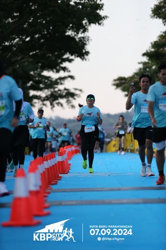 Race photo from KBP City Run 2024