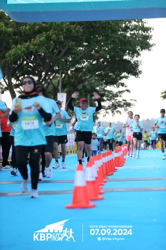 Race photo from KBP City Run 2024
