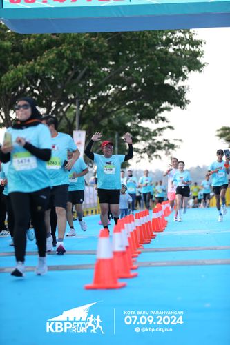 Race photo from KBP City Run 2024
