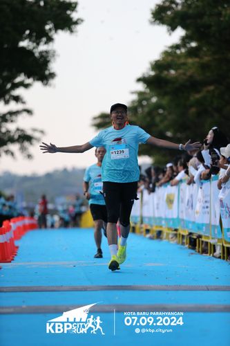 Race photo from KBP City Run 2024