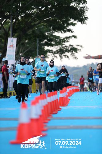 Race photo from KBP City Run 2024