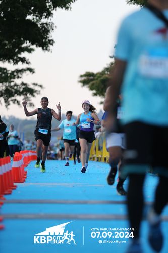 Race photo from KBP City Run 2024