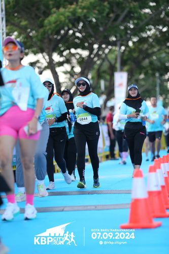 Race photo from KBP City Run 2024