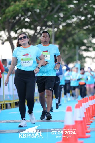 Race photo from KBP City Run 2024