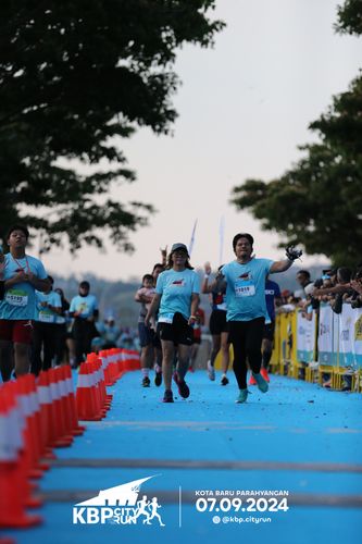 Race photo from KBP City Run 2024