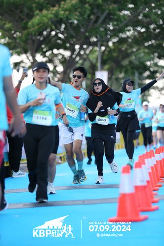 Race photo from KBP City Run 2024