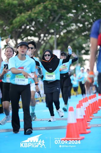 Race photo from KBP City Run 2024