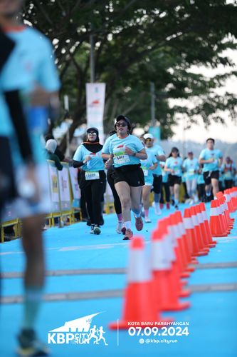 Race photo from KBP City Run 2024