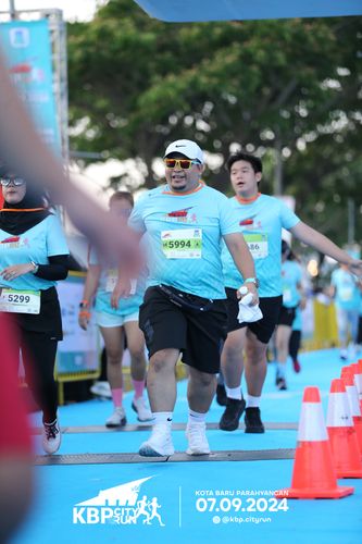 Race photo from KBP City Run 2024