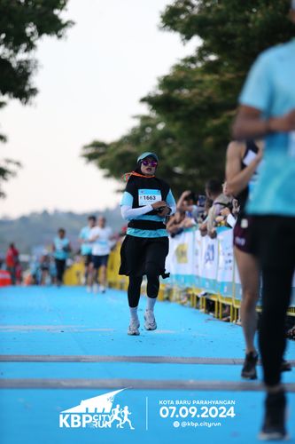 Race photo from KBP City Run 2024