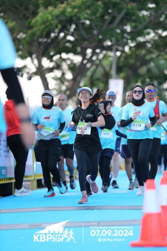 Race photo from KBP City Run 2024