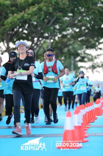 Race photo from KBP City Run 2024