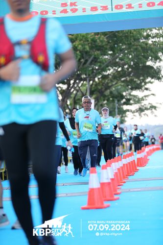 Race photo from KBP City Run 2024