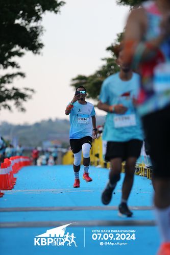 Race photo from KBP City Run 2024