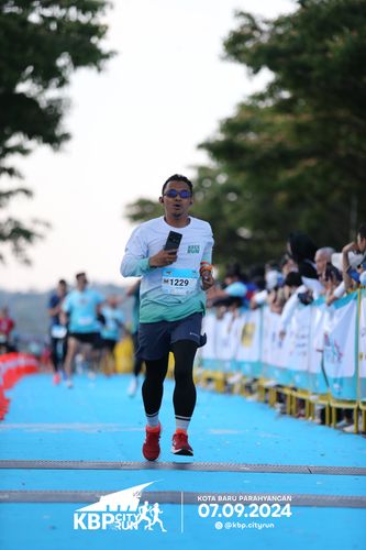 Race photo from KBP City Run 2024