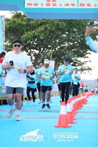 Race photo from KBP City Run 2024