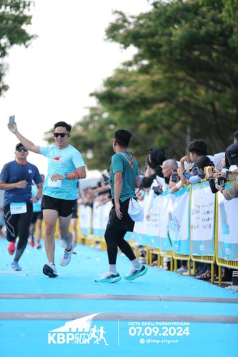 Race photo from KBP City Run 2024