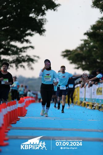 Race photo from KBP City Run 2024