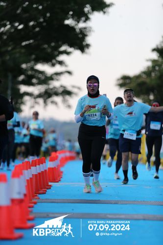 Race photo from KBP City Run 2024