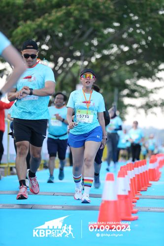 Race photo from KBP City Run 2024