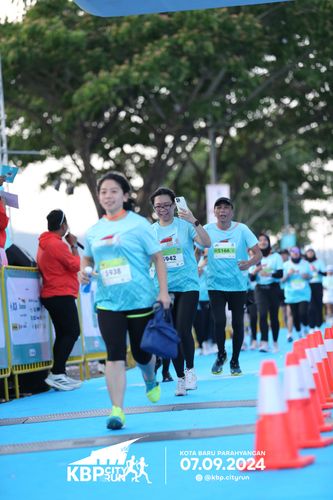 Race photo from KBP City Run 2024