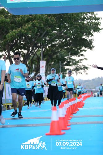 Race photo from KBP City Run 2024
