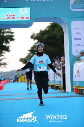 Race photo from KBP City Run 2024